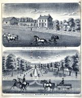 S.H. Butler Farm Residence, Nathaniel Milby, Hickory, Rushville, Schuyler County 1872